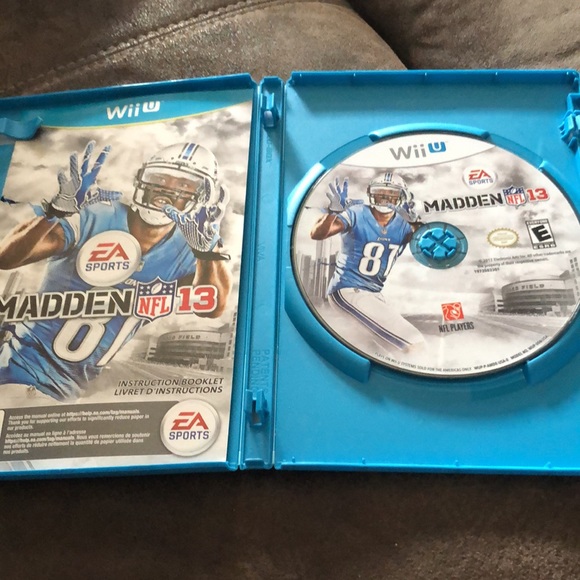 WIIU Madden 13 in perfect condition maybe used once or not at all!!!!!!! - Picture 3 of 4